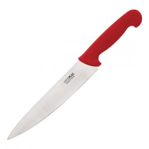 Hygiplas Couteau de cuisinier rouge 215mm