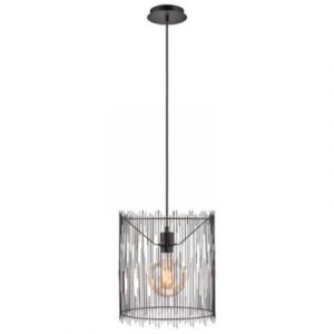 Nordlux Suspension Elvis E27 40W IP20 189 x 30 6 cm noir