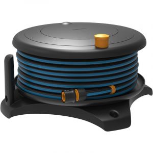 Fiskars Enrouleur de tuyau M 1/2", portée 21.5 m avec support mural 1059608