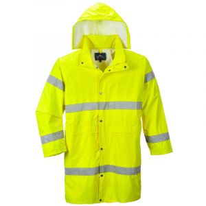 Portwest Manteau de pluie Haute-visibilit&eacute; Jaune 3XL