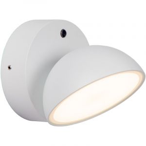 Lucide FINN Applique mur. Ext&eacute;r.-Blanc-LED-12W-3000K-IP54