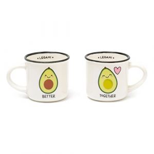 Legami SET 2 TASSE EXPRESSO AVOCAT