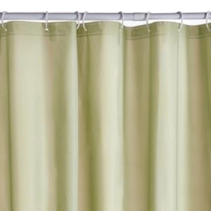 Today Rideau de Douche 180/200 PEVA Green Utility