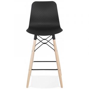 Image de Kokoon Design Tabouret bar d&eacute;co "Detroit Mini" Kokoon - Couleur: Noir - Nombre de tabourets: 1 Tabouret