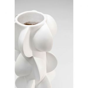 Kare Design Vase Viento 35cm blanc