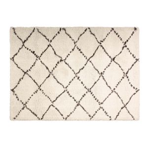 Image de Miliboo Tapis polypropylène beige 120x170 BERBERE