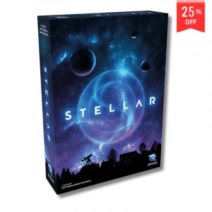 Renegade Game Studios Stellar Board Game by – A Strategic 2-Player Card Game of Stargazing & Telescope Calibration | 30-Min Playtime | Ages 8+