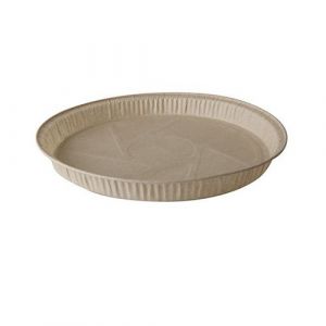 Papstar 25 moules à tarte bio 24.6x2.3cm nature 87112