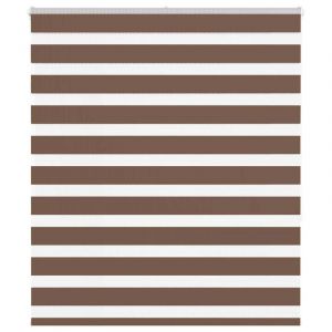VidaXL Store Zèbre Marron 120x150cm Largeur Du Tissu 115,9cm Polyester