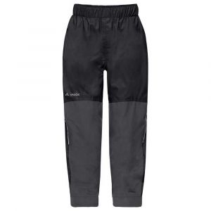 Vaude Kid's Escape Pants VI - Pantalon de pluie taille 92, noir