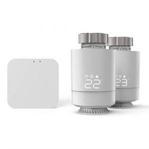 Hama 00176593 Smartes Heizkörperthermostat Commande de Chauffage WiFi, Blanc