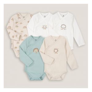 Lot de 5 bodies manches longues