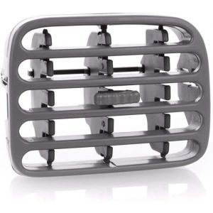 FINAO FRANCE - Grille de ventilation aération centrale grise côté droite du tableau de bord pour Renault Clio 2 II