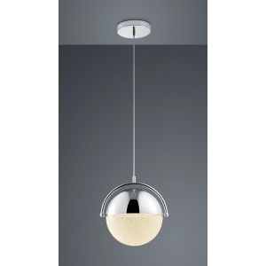 Image de Trio Suspension CHRIS LED Chrome, 1 lumière - Moderne - Intérieur - CHRIS - Délai de livraison moyen: 4 à 8 jours ouvrés. Port gratuit France métropolitaine et Belgique dès 100 ?.