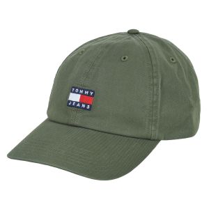 Tommy Hilfiger Casquette Tommy Jeans Heritage Flag vert kaki