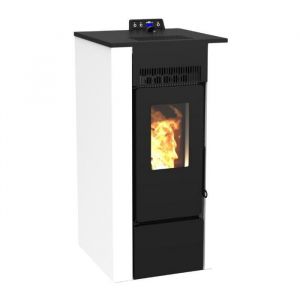 Interstoves Po&ecirc;le &agrave; granules &eacute;tanche - LVZ ALEXA 9 - Blanc