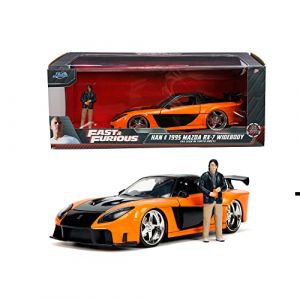 Image de Jada Miniatures montées - Mazda RX7 Fast & Furious Han 1/24