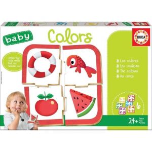 Educa Borrás- Baby Colors Puzzle, 18119, varié