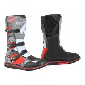 Forma Bottes Trial Boulder COMP camo/rouge/blanc/gris- 40