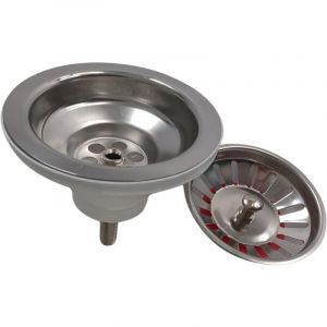 vitra Bonde Chrom&eacute;e pour &Eacute;vier sans trop plein