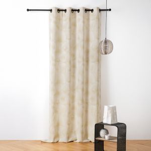 LINDER RIDEAU SOLEIL BEIGE SABLE 140x260cm