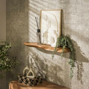 Pier Import - Etagère murale organique en bois d'acacia 90 cm melbourne