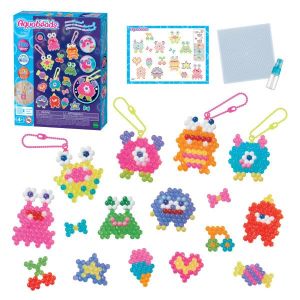Aquabeads Les Monstres marrants - Kit de Loisirs cr&eacute;atifs - Activit&eacute; Manuelle Enfants en Toute autonomie - Coffret de Perles Qui collent avec de l'eau - Jouet Enfant 4 Ans et + - 35144