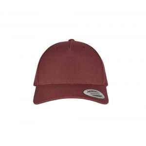 Flexfit F5789M - Unisexe Casquette en laine 5 pans Maroon