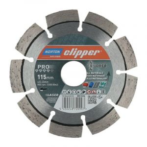 Image de Norton clipper Disque diamant&eacute; 4 x 4 Explorer d. 115 mm per&ccedil;age de 22.23 mm pour me
