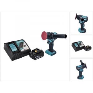 Makita DPV300RT1 Polisseuse sans fil 18 V - 50 / 80mm - Brushless + 1x Batterie 5,0 Ah + Chargeur