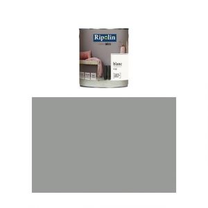 Ripolin Peinture Esprit D&eacute;co Mat (Murs et boiseries) 1 L Gris fusain