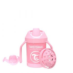 Image de Twistshake Tasse d'apprentissage 230 ml 4+ mois - Rose Pastel