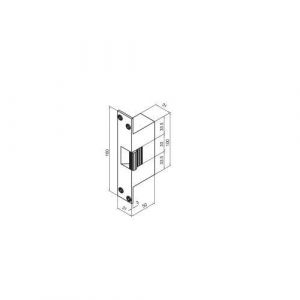Gâche électrique antipanique série APL - BEUGNOT - BE12911000