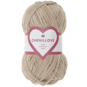 Rico Design Découvrez le Confort et la Douceur de la Pelote Velours Creative Chenillove 100GR de (...) - 11 Marron Beige