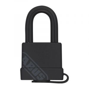 Abus KA Noir 35/70 Cadenas en laiton avec Revêtement en vinyle Noir 35 mm avec clés identiques