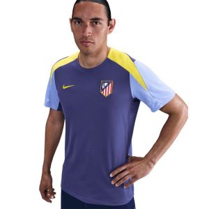 Nike Atletico Madrid T-shirt d'Entraînement Dri-FIT Strike - Violet/Jaune, pointure Medium - ['Violet'] - Taille Medium