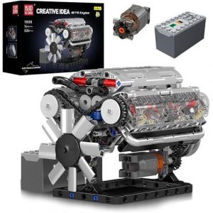 Kit de construction de moteur V8 motorisé