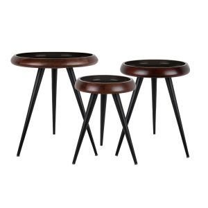 Present time Table basse pied en métal