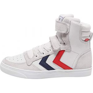 Hummel Baskets Slimmer Stadil Leather High - White - Taille EU 38