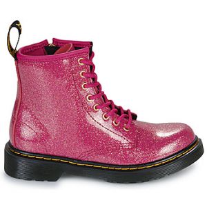 Dr. Martens Boots enfant 1460 J Fuchsia Silver Nebula Glitter Rose - Taille 36,28,29,30,31,32,33,34,35