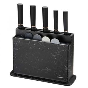 Ensemble de couteaux de cuisine en bloc avec planches &agrave; d&eacute;couper KLAUSBERG KB-7834