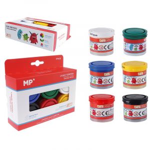 Dam Etui de 6 couleurs de temp&eacute;ra 40 ml