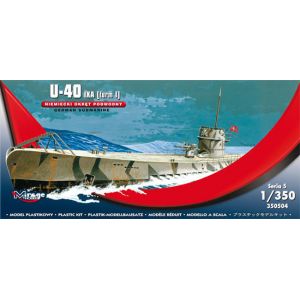 U 40 Ixa (turm I) German Submarine 1:350e Mirage Hobby