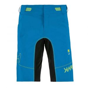Karpos Pantalons Courts Sans Coussinet Ballistic Evo XS Indigo Bunting / Black / Green Fluo