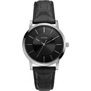 Guess W0191G - Montre pour homme avec bracelet en cuir