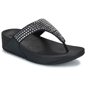 FitFlop Tongs LULU MAXI CRYSTAL Noir - Taille 37,38,39,40