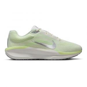 Nike Air Chaussures de Running Winflo 11 - Jaune Fluo/Blanc Cass&eacute;/Argent&eacute; Femme, pointure 38 - ['Blanc', 'Vert'] - Taille 38