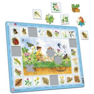 Larsen Puzzle Cadre - Campagne (en Russe)