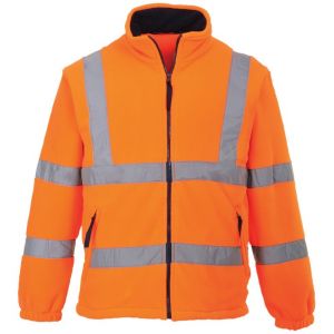 Portwest Polaire Haute-Visibilité Doublé Filet Orange M