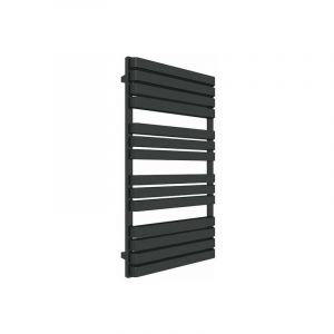 Sèche-serviette électrique noir de 655mm de haut et 500mm de large - 500 Watt - WAR655/500TBE8N